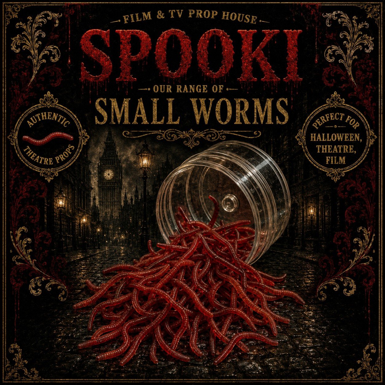 Small Rubber Worms
